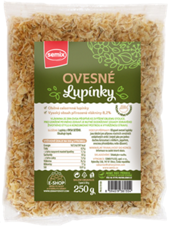 SEMIX Ovesné lupínky křupavé 250 g